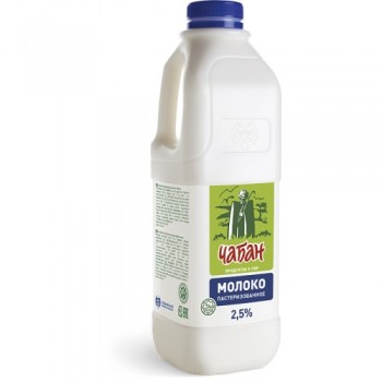 Молоко "Чабан" 2,5% 930г канистра