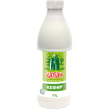 Кефир "Чабан" 1% 900г канистра