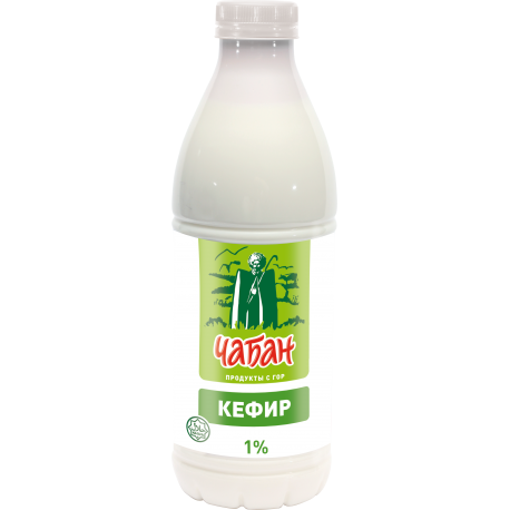 Кефир "Чабан" 1% 900г канистра