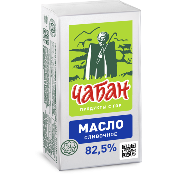 Масло "Чабан"  82.5% 380 г.