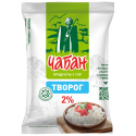 Творог "ЧАБАН" 2% 180г флоупак
