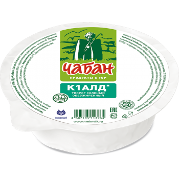 Творог "ЧАБАН" Кlалд 0% 500 гр (цена за кг)