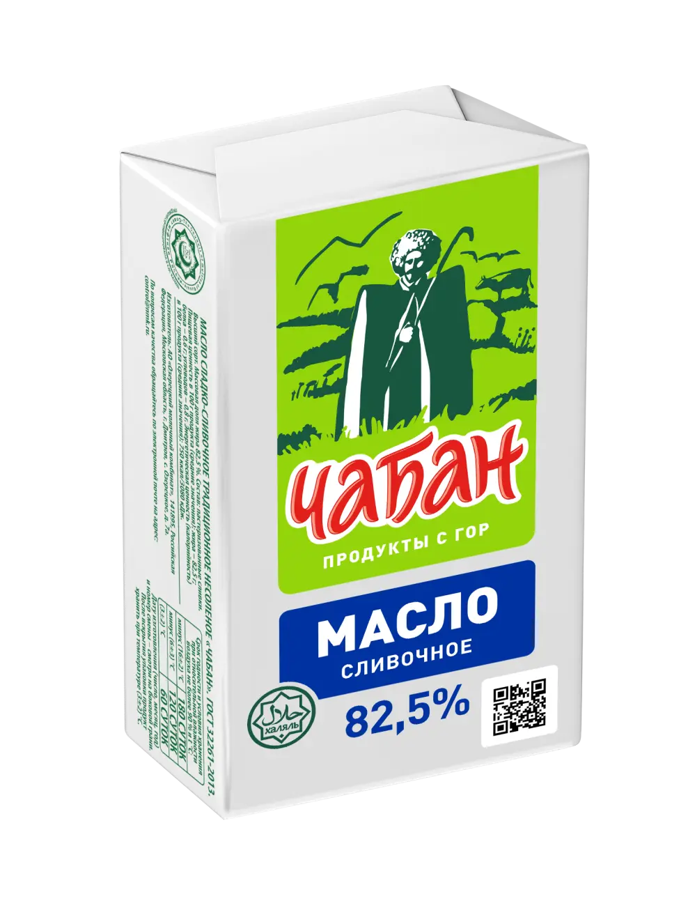 Масло «Чабан» 82,5% 330г